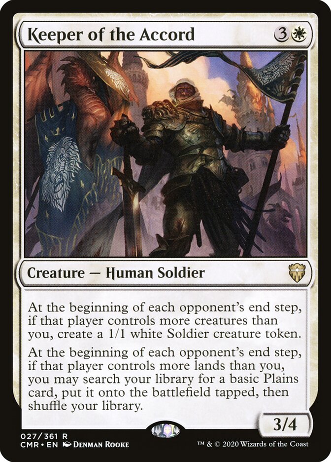 Keeper of the Accord card front