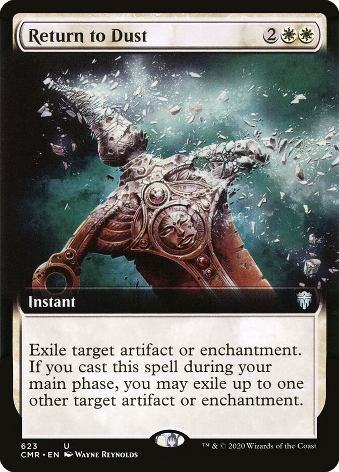 Return to Dust card front