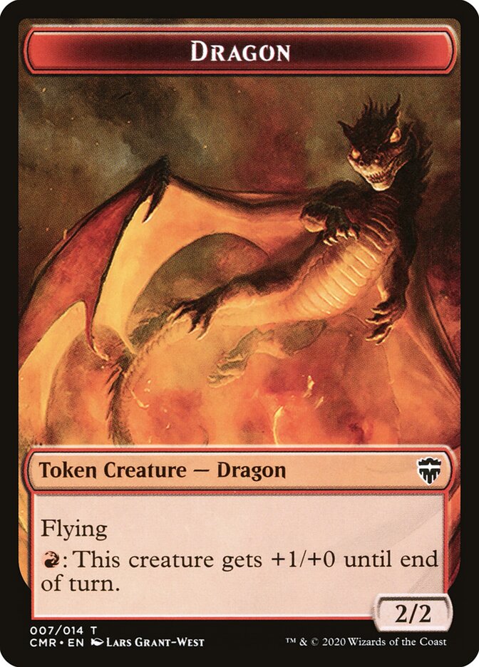 Dragon card front