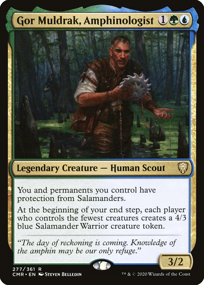 Gor Muldrak, Amphinologist card front