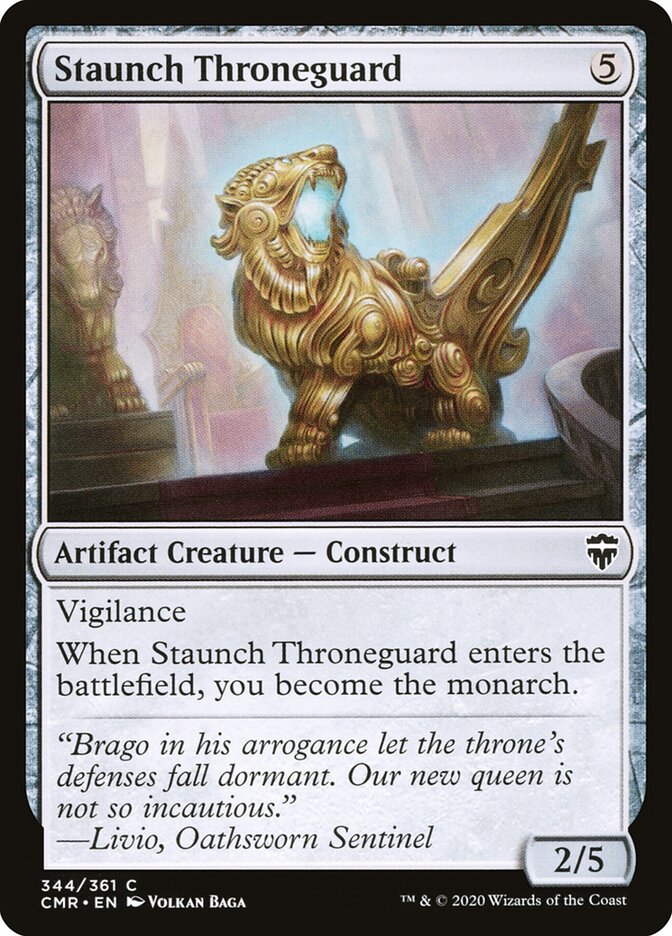 Staunch Throneguard card front