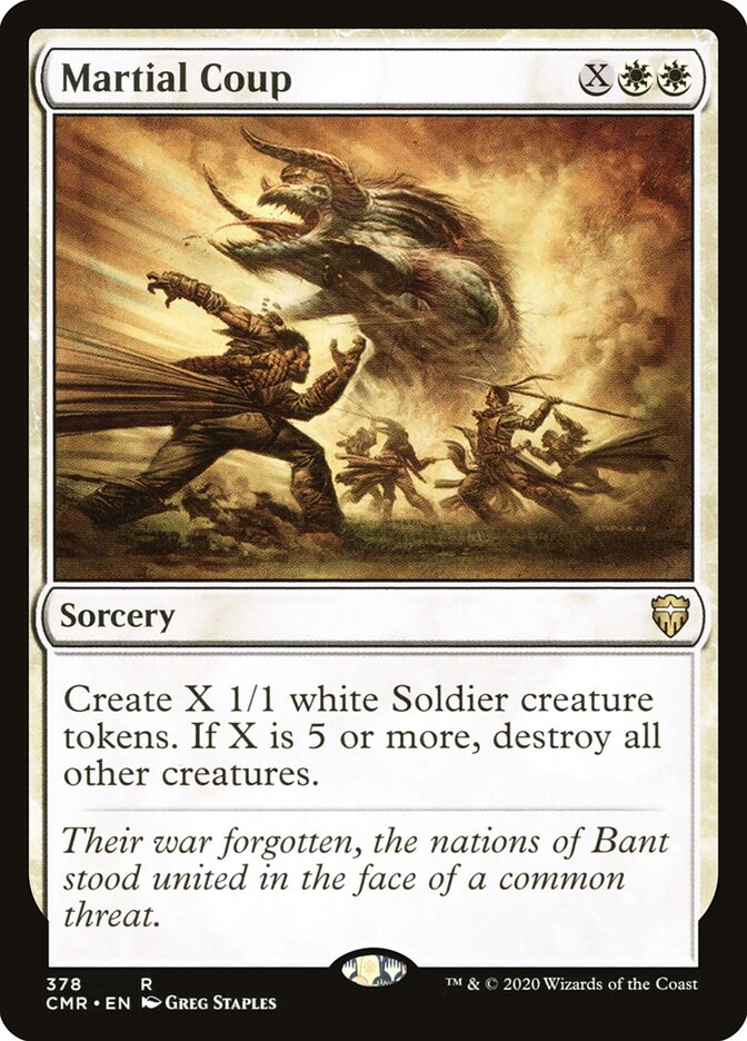 Martial Coup card front