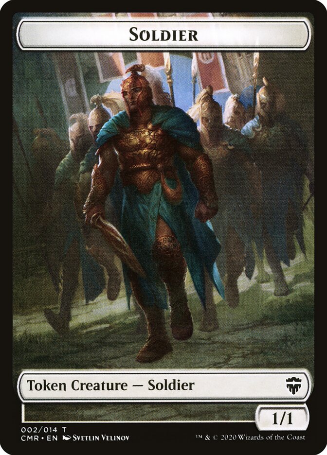 Soldier card front