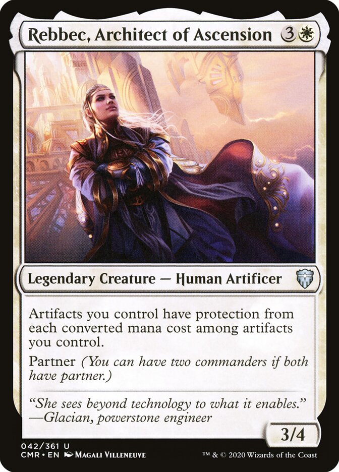 Rebbec, Architect of Ascension card front