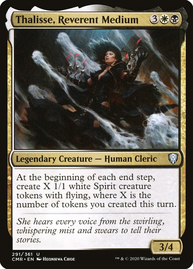 Thalisse, Reverent Medium card front
