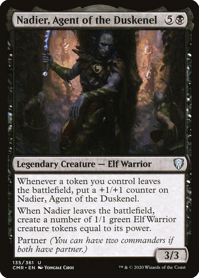 Nadier, Agent of the Duskenel card front