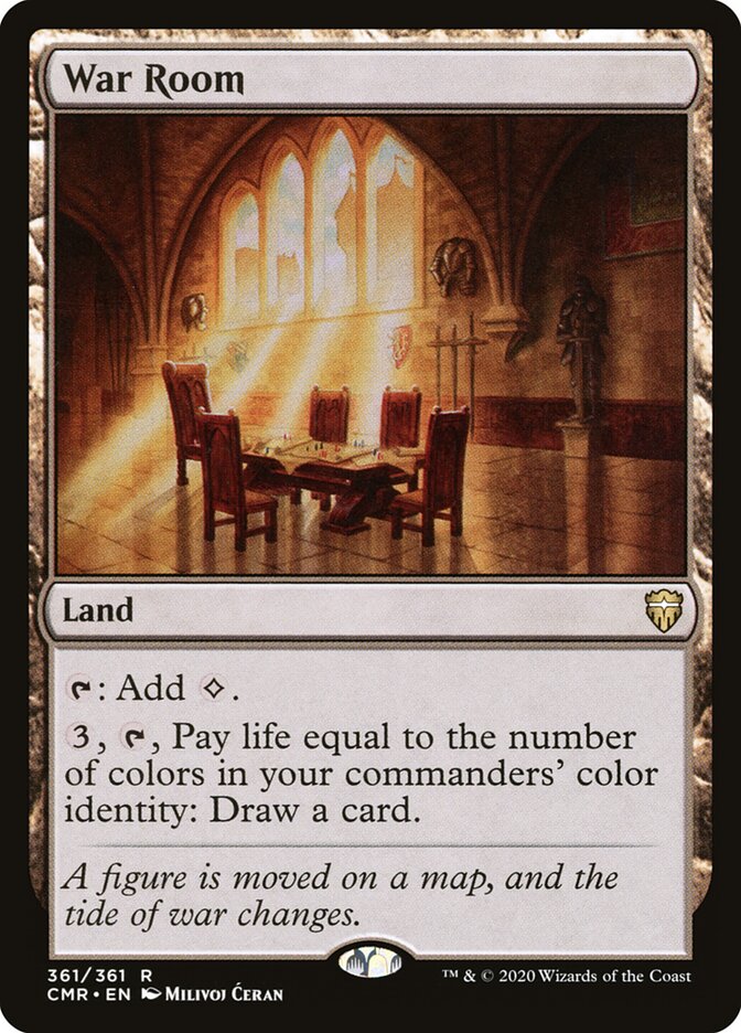 War Room card front