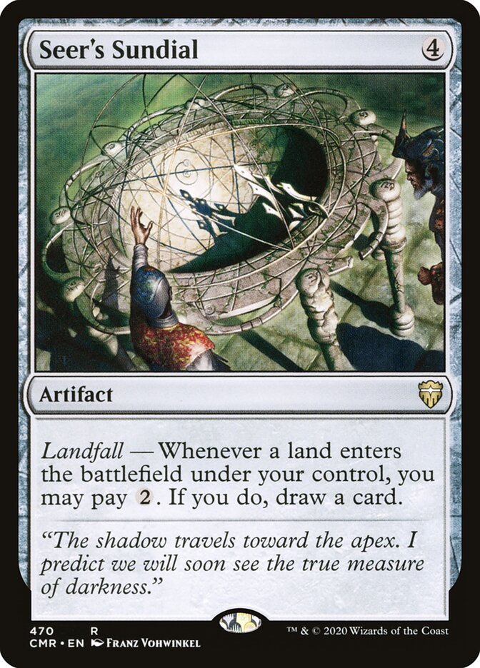 Seer's Sundial card front