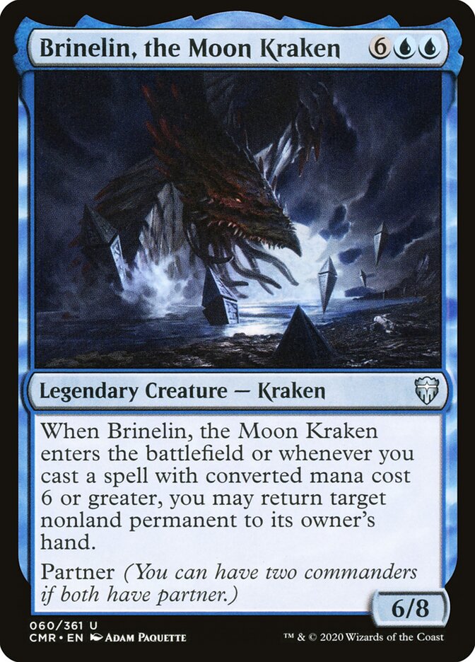Brinelin, the Moon Kraken card front
