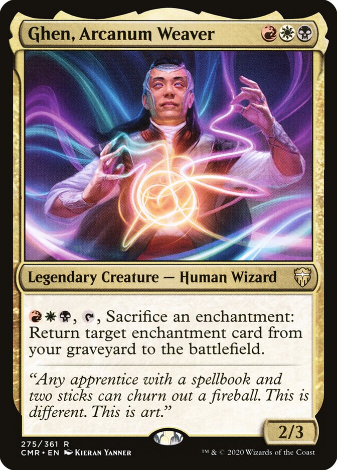 Ghen, Arcanum Weaver card front