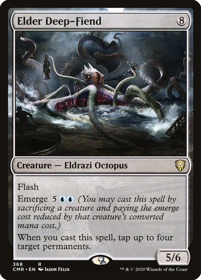 Elder Deep-Fiend card front