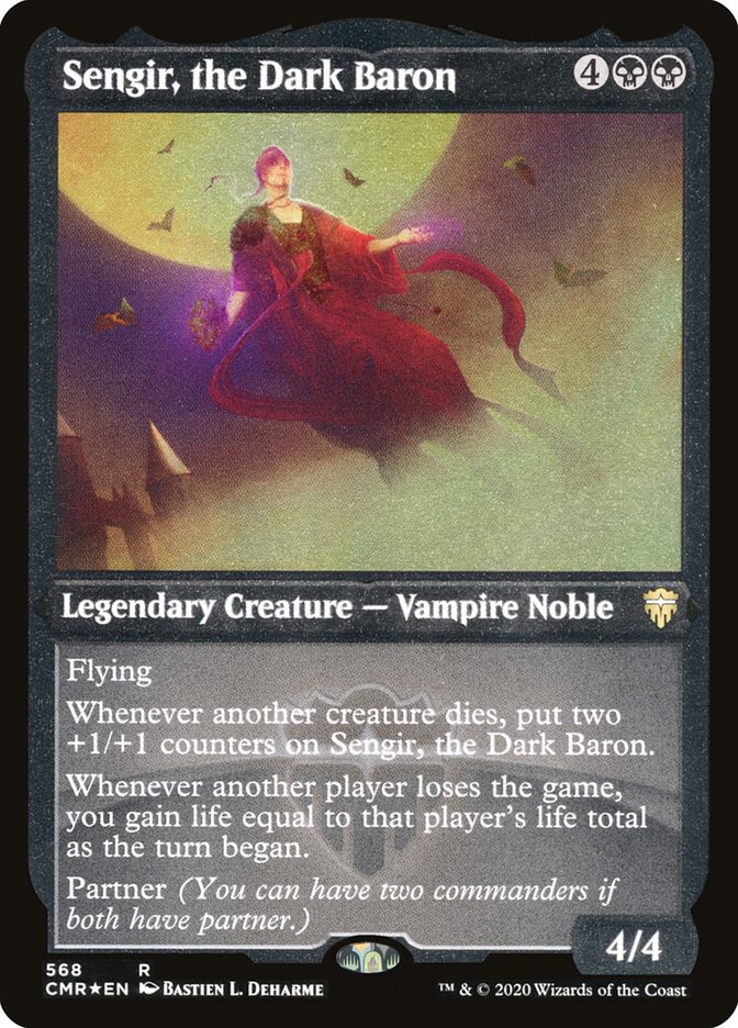 Sengir, the Dark Baron card front