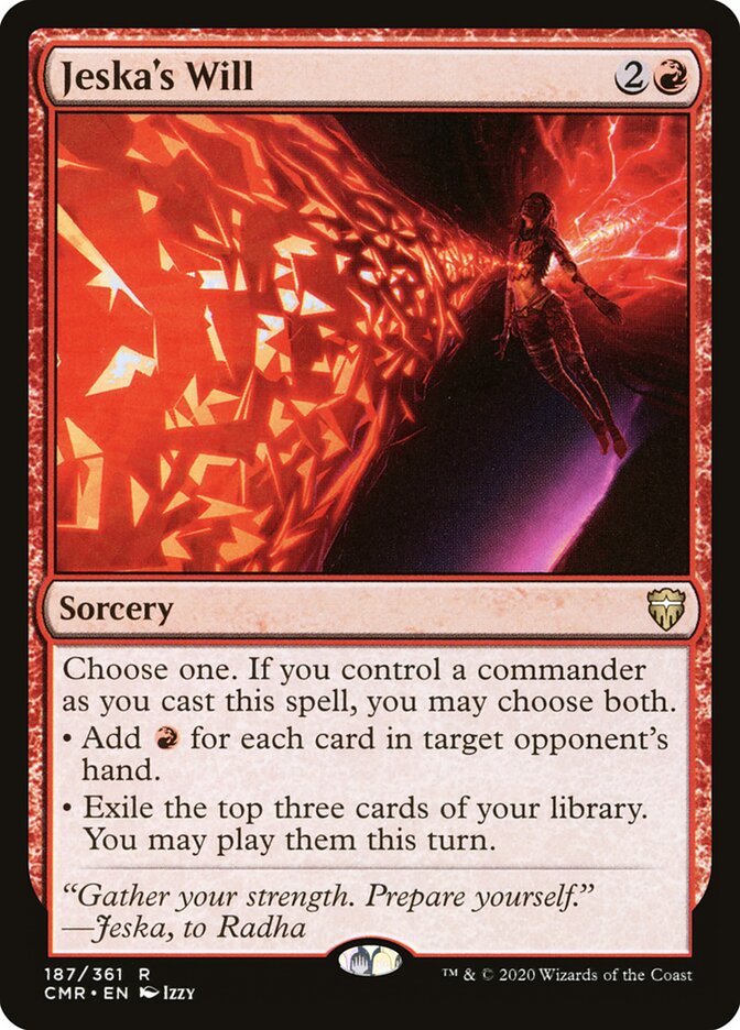 Jeska's Will card front