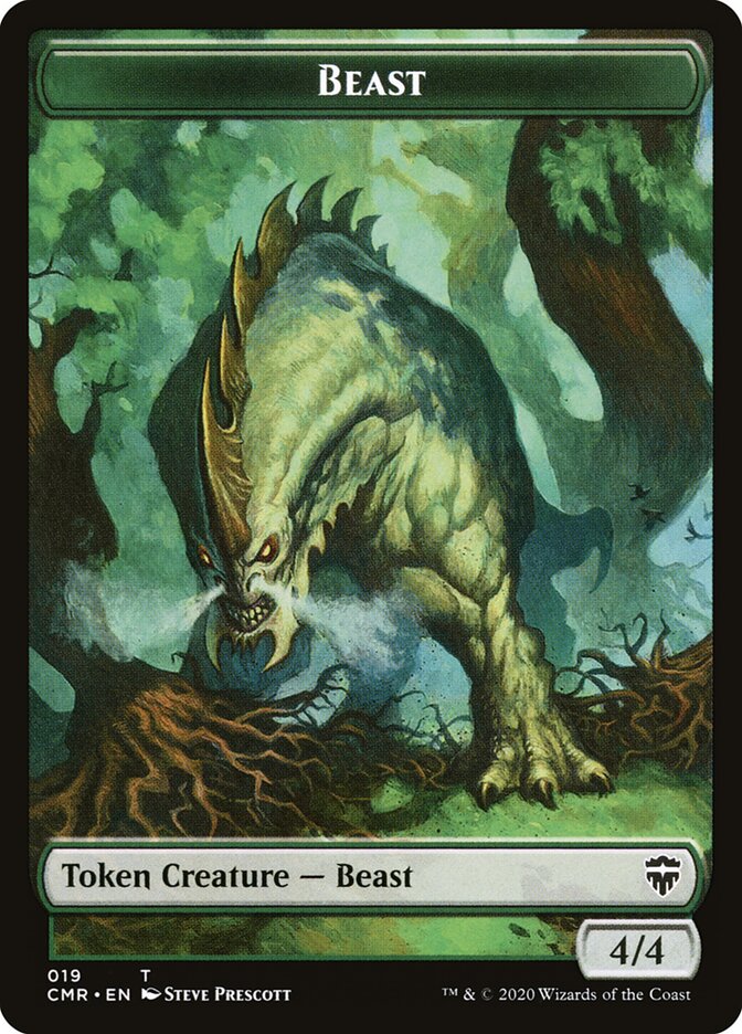 Beast card front