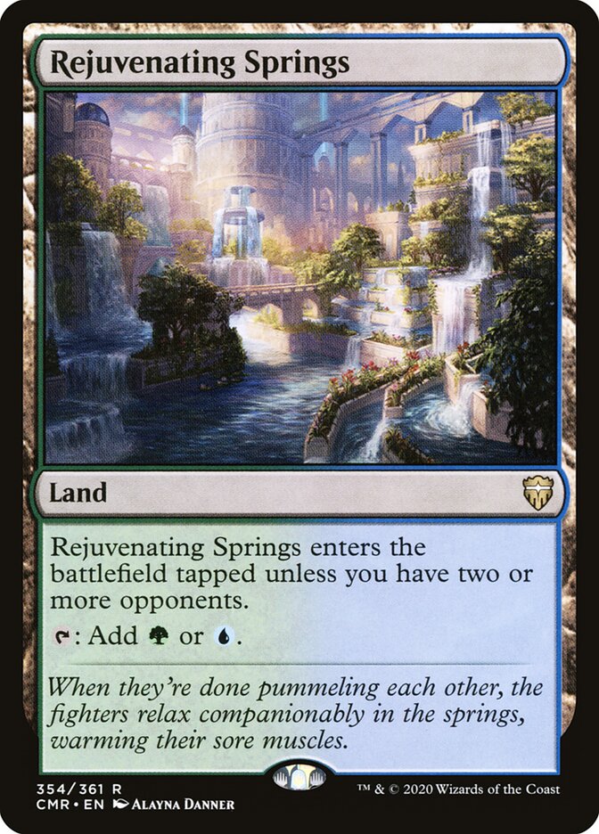 Rejuvenating Springs card front