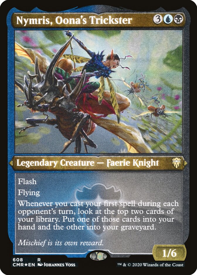 Nymris, Oona's Trickster card front