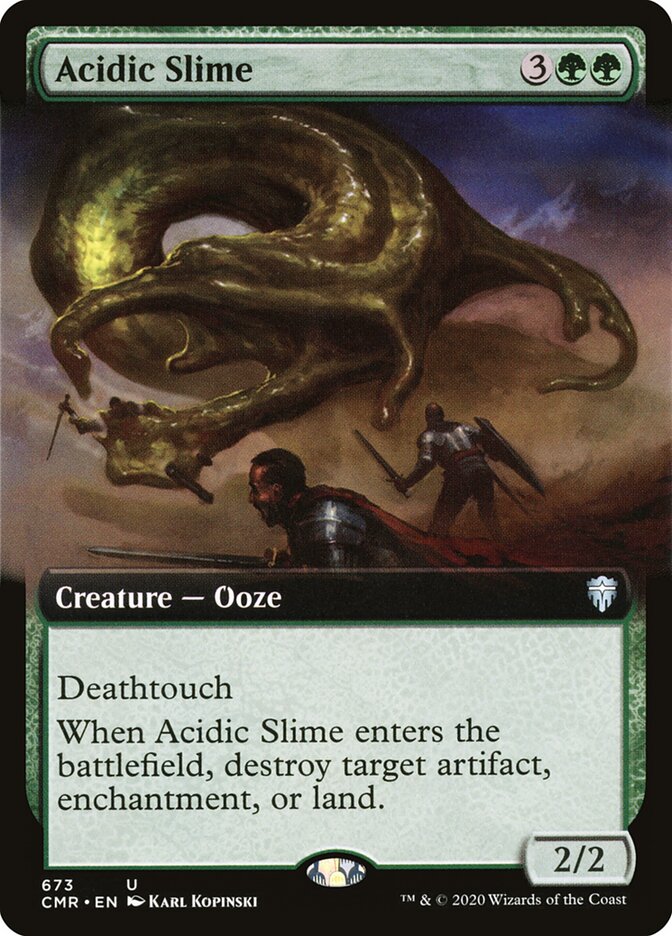 Acidic Slime card front