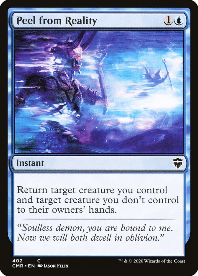 Peel from Reality card front
