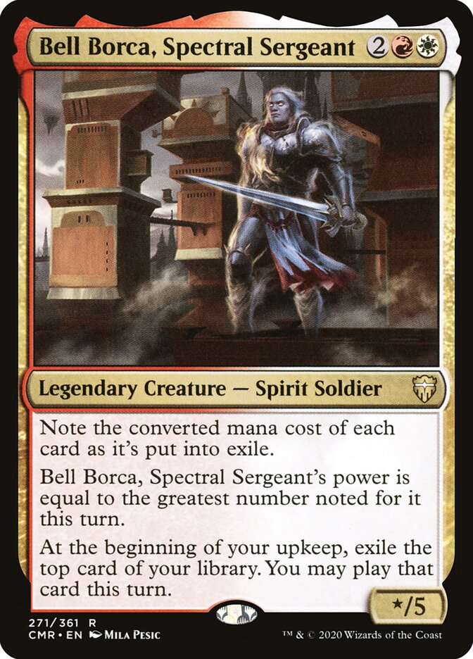 Bell Borca, Spectral Sergeant card front