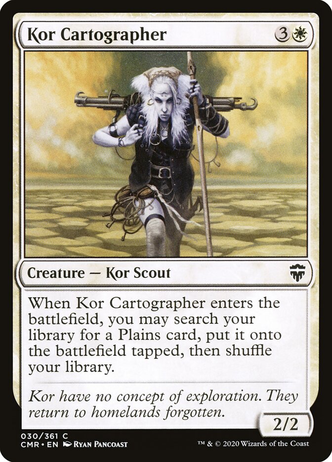 Kor Cartographer card front