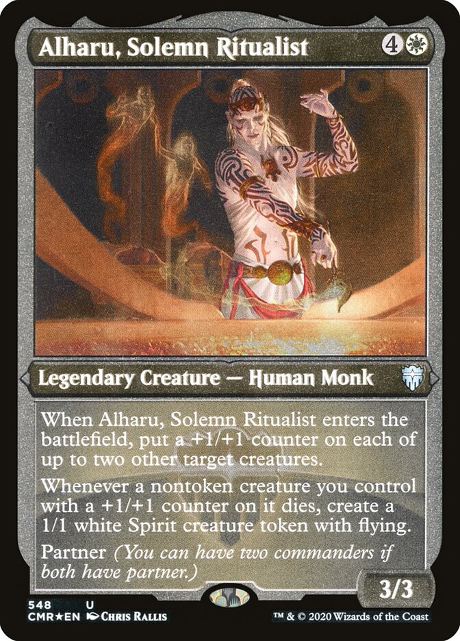 Alharu, Solemn Ritualist card front