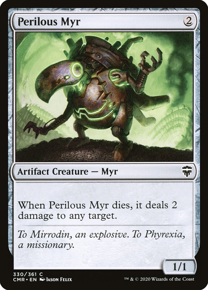 Perilous Myr card front