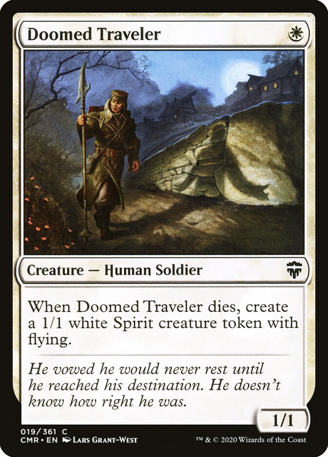 Doomed Traveler card front