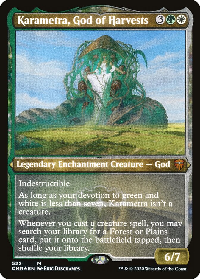 Karametra, God of Harvests card front