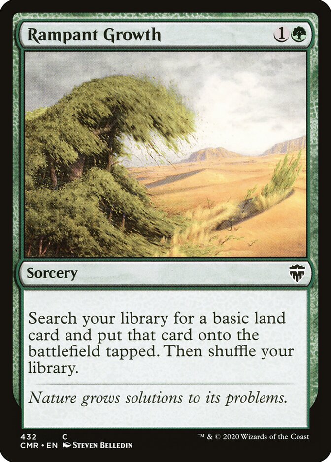 Rampant Growth card front