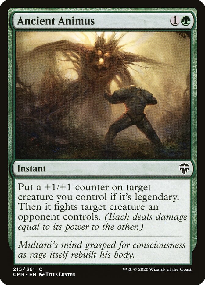 Ancient Animus card front