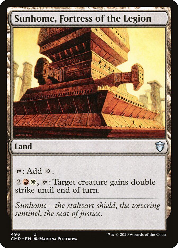 Sunhome, Fortress of the Legion card front