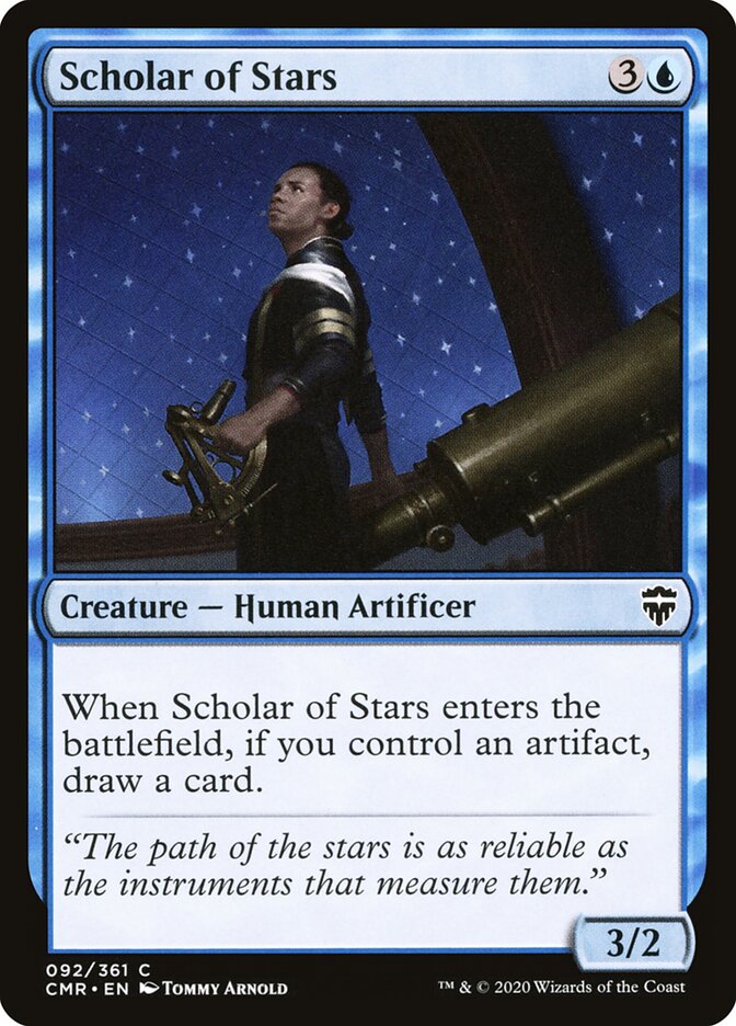 Scholar of Stars card front