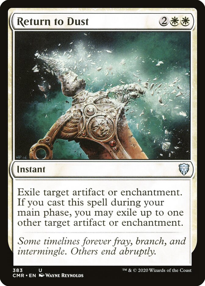 Return to Dust card front