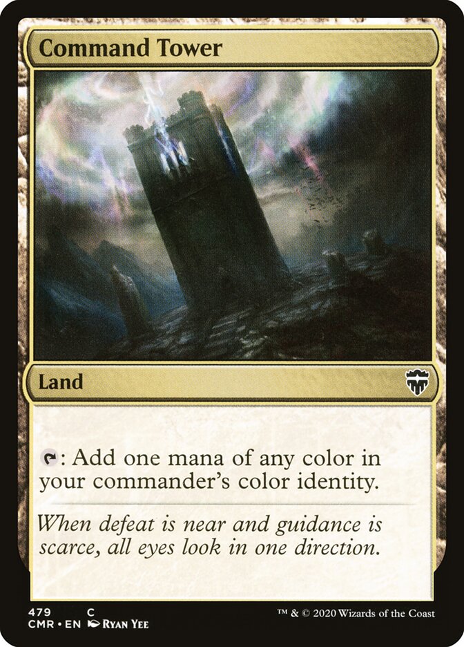 Command Tower card front