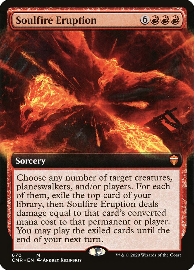 Soulfire Eruption card front