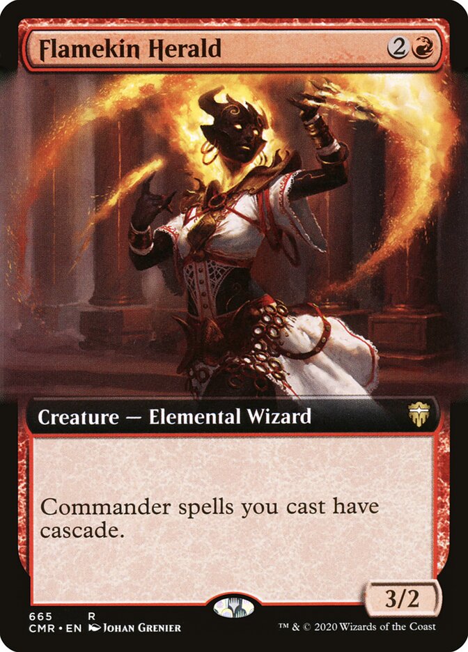 Flamekin Herald card front