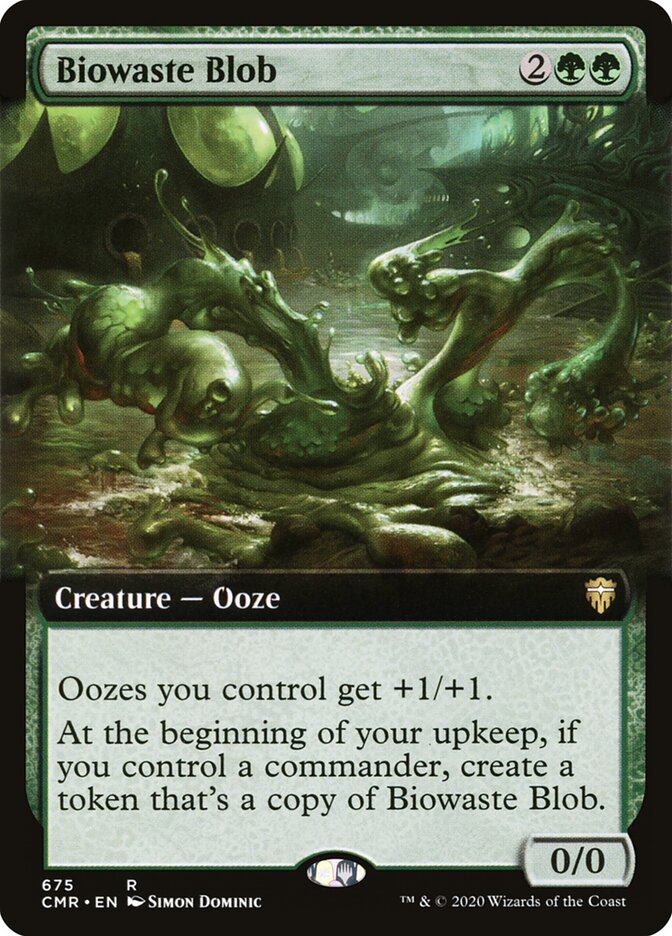 Biowaste Blob card front