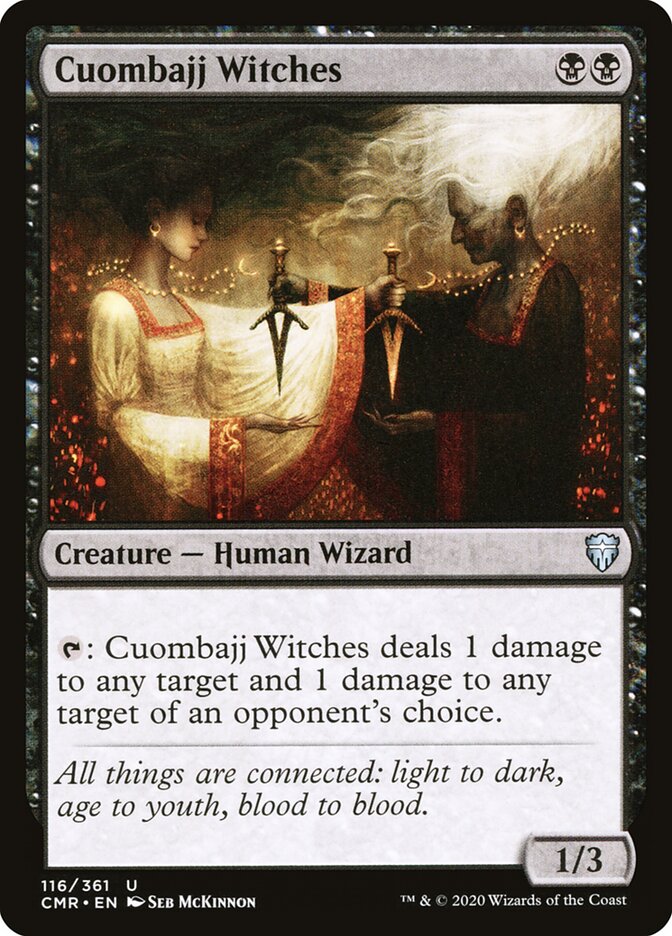Cuombajj Witches card front