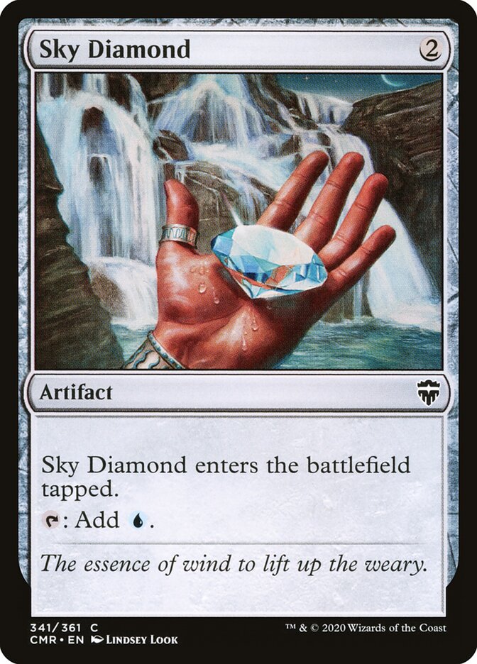 Sky Diamond card front