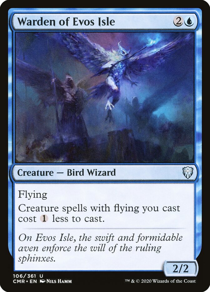 Warden of Evos Isle card front