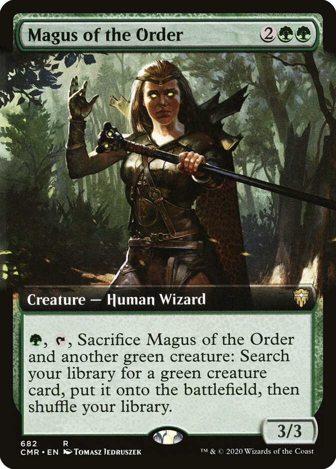 Magus of the Order card front