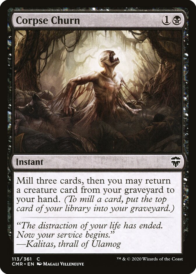 Corpse Churn card front