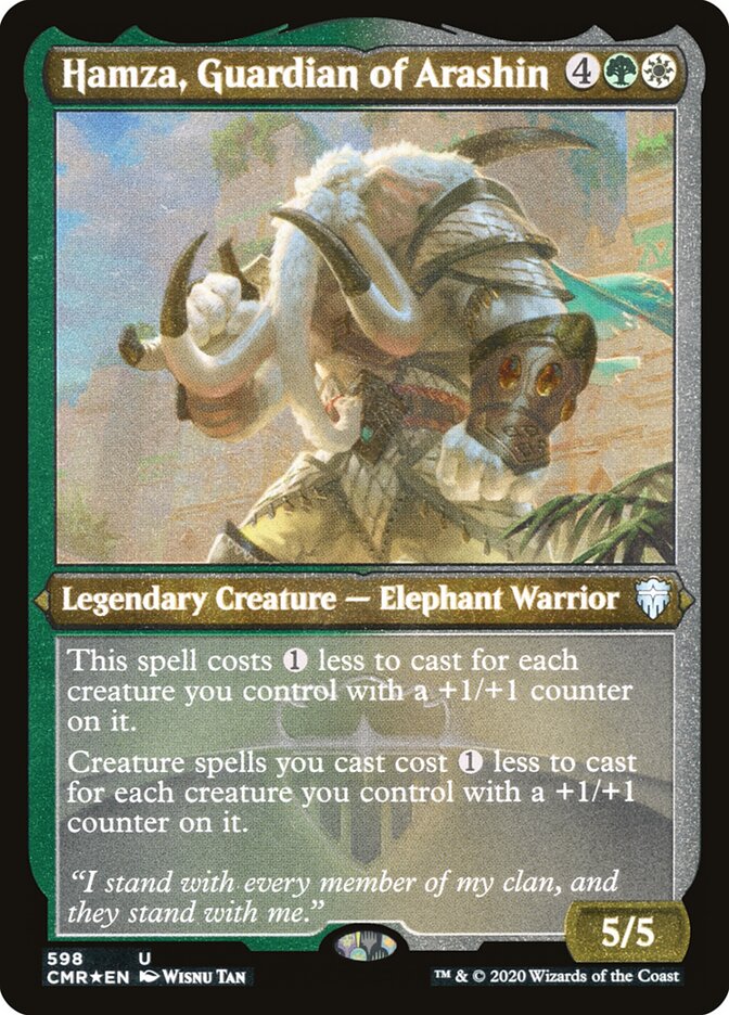 Hamza, Guardian of Arashin card front