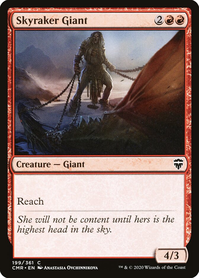 Skyraker Giant card front
