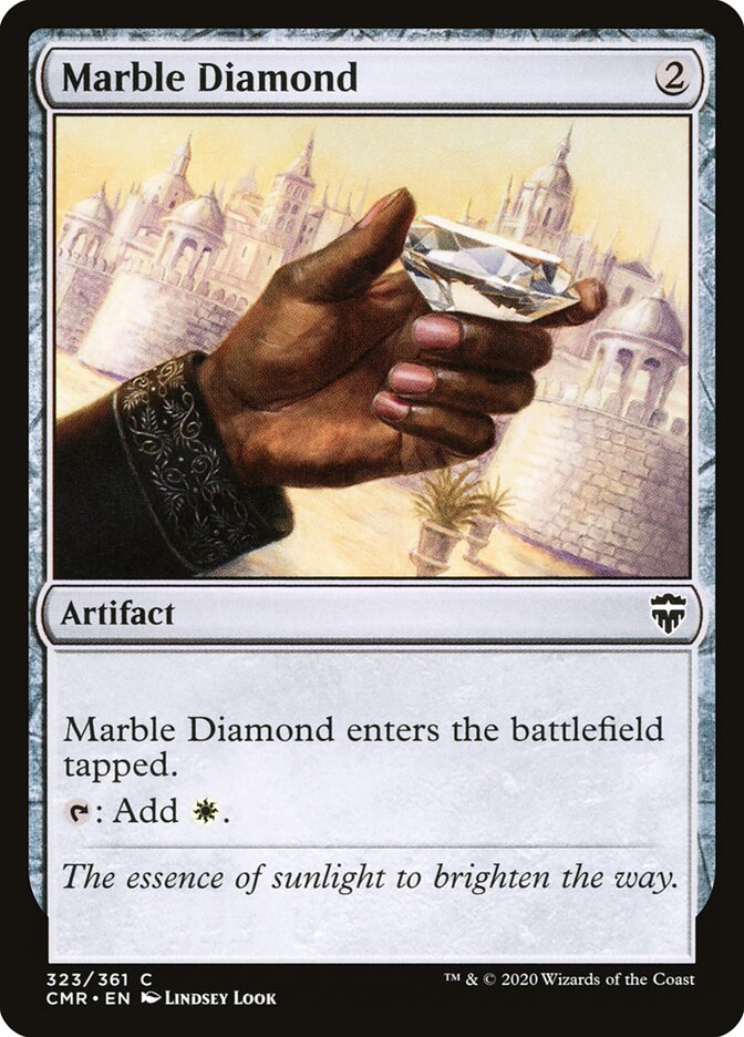 Marble Diamond card front