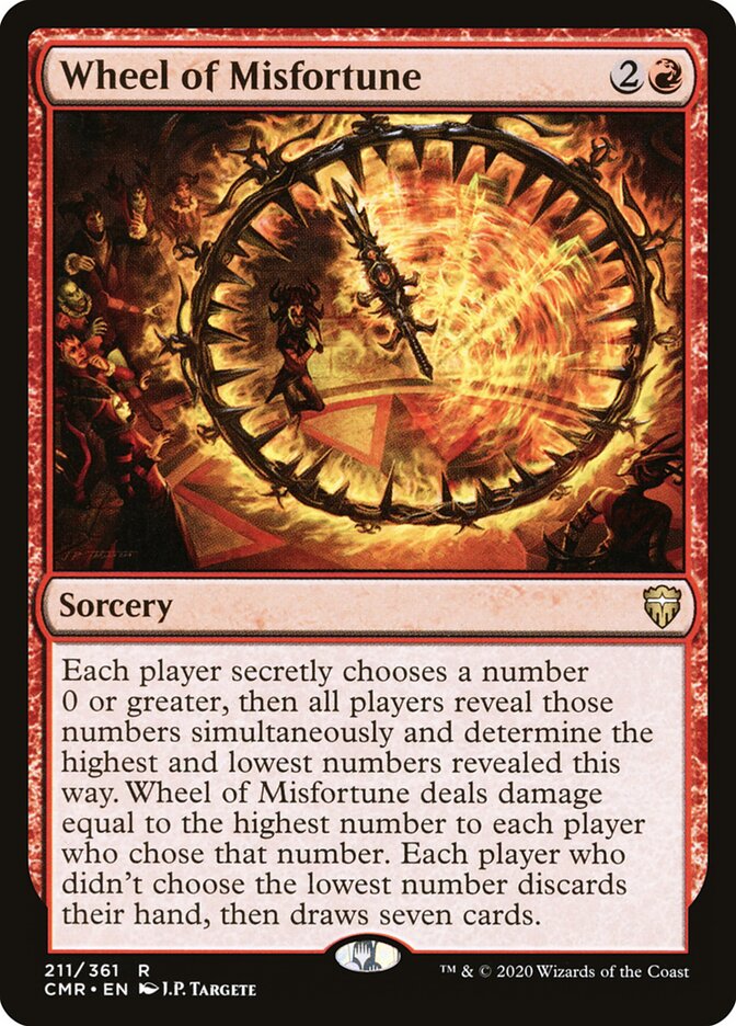 Wheel of Misfortune card front