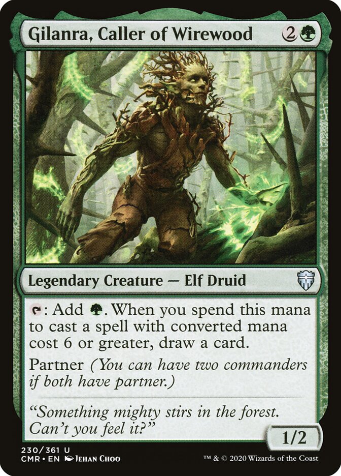Gilanra, Caller of Wirewood card front