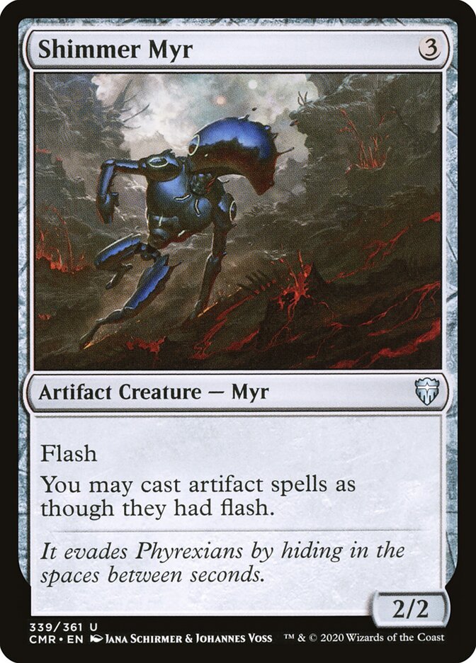 Shimmer Myr card front