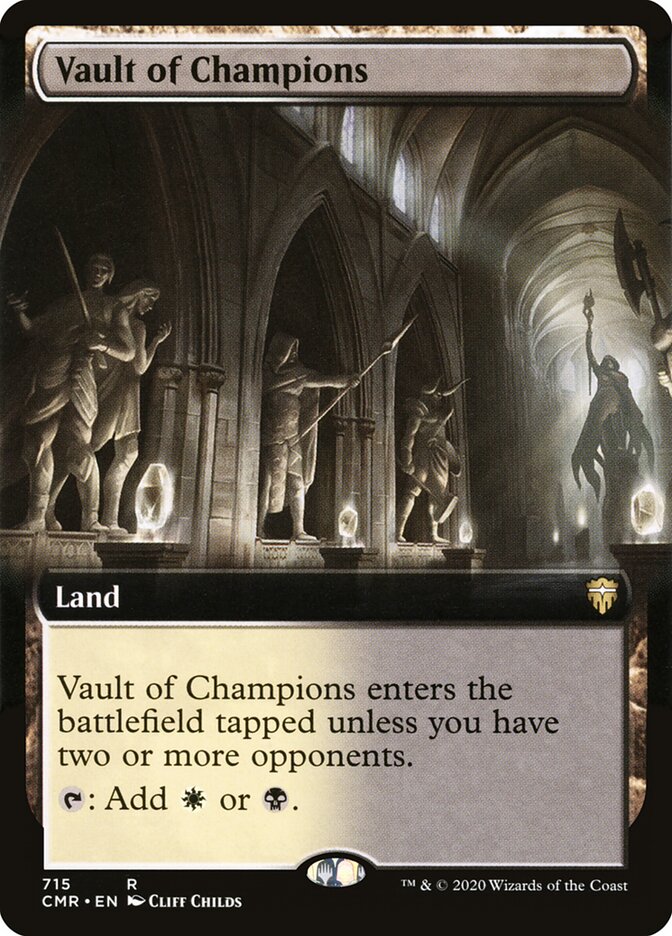 Vault of Champions card front