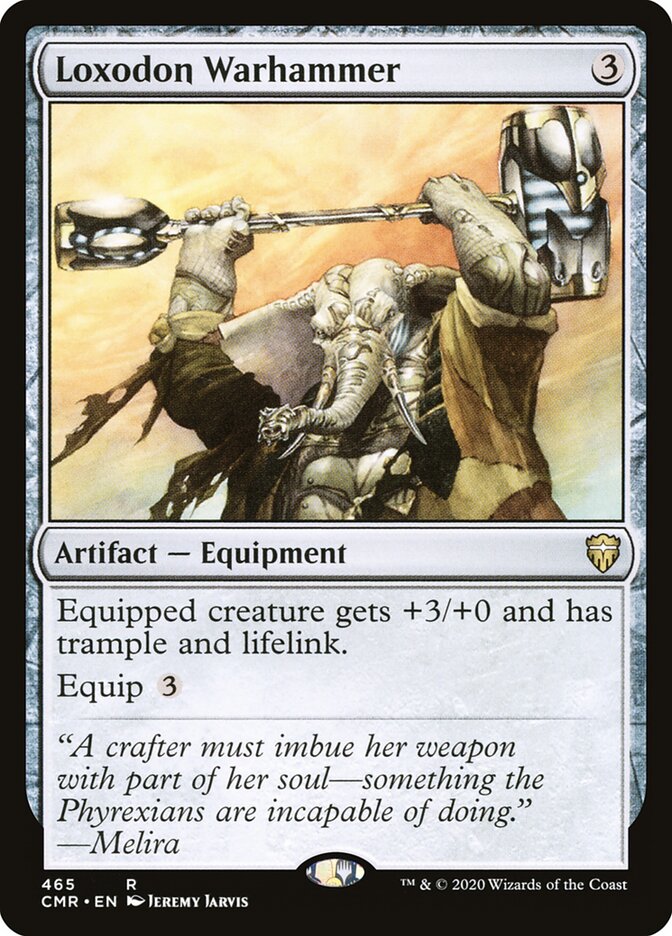 Loxodon Warhammer card front